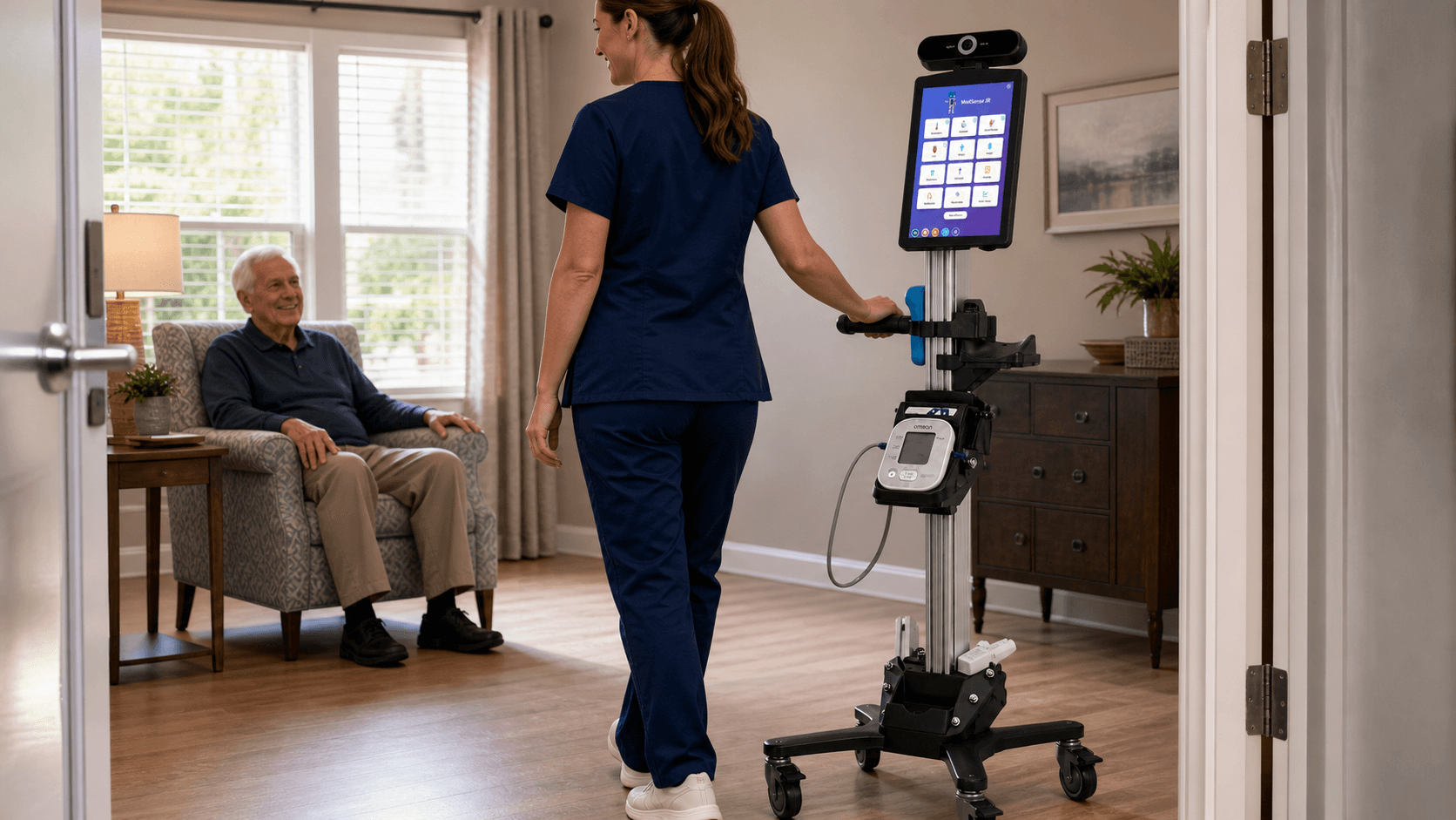Patient meets the cart